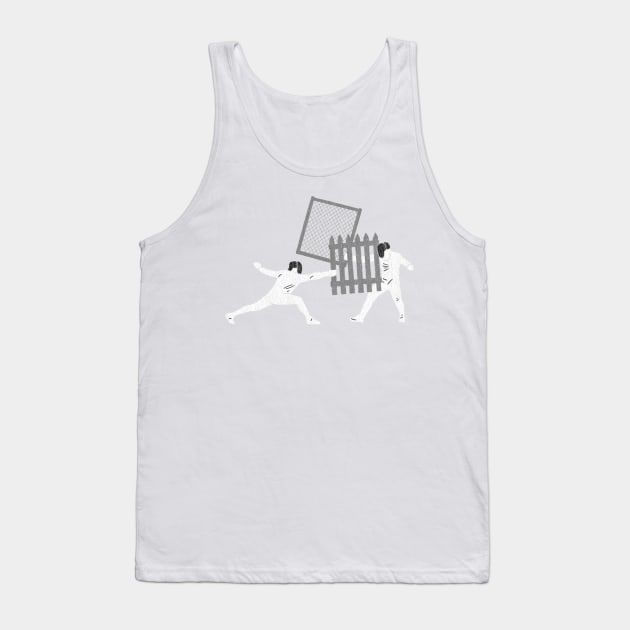 Fencing Tank Top by gruntcooker